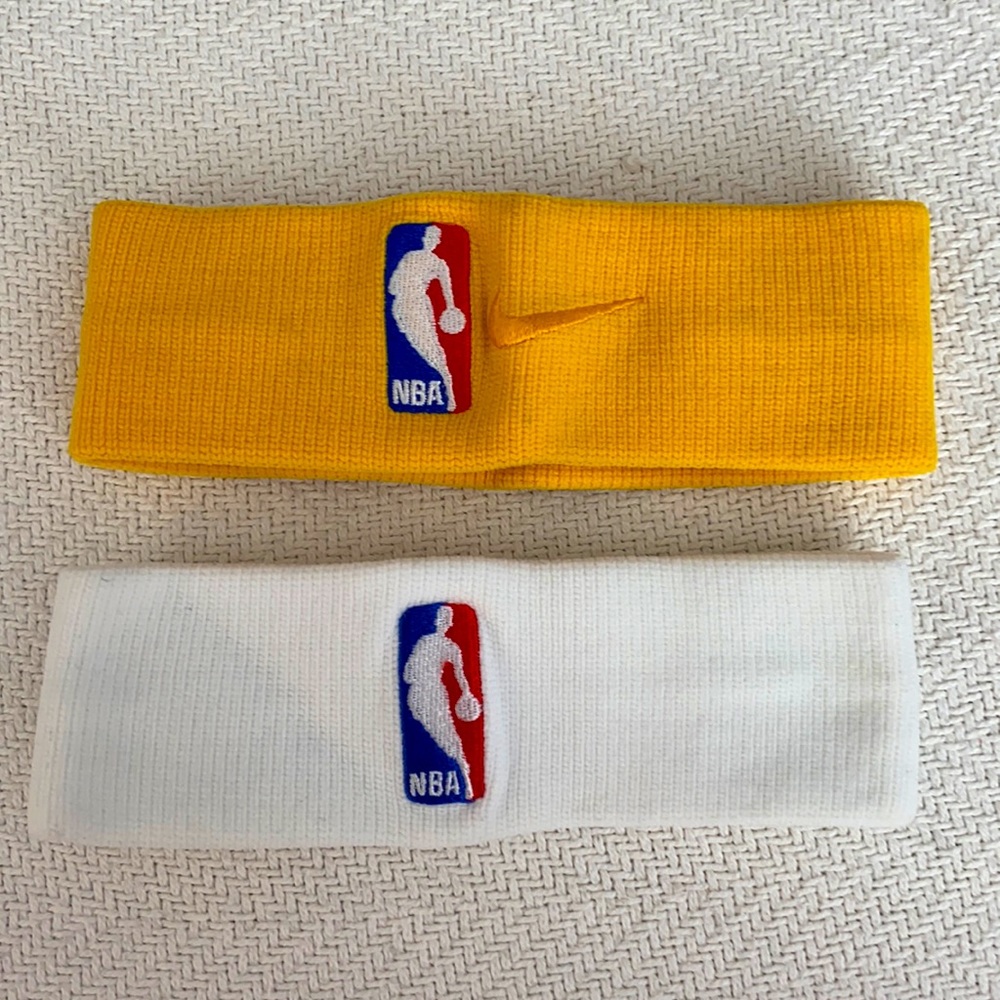 (2) NBA headbands Nike